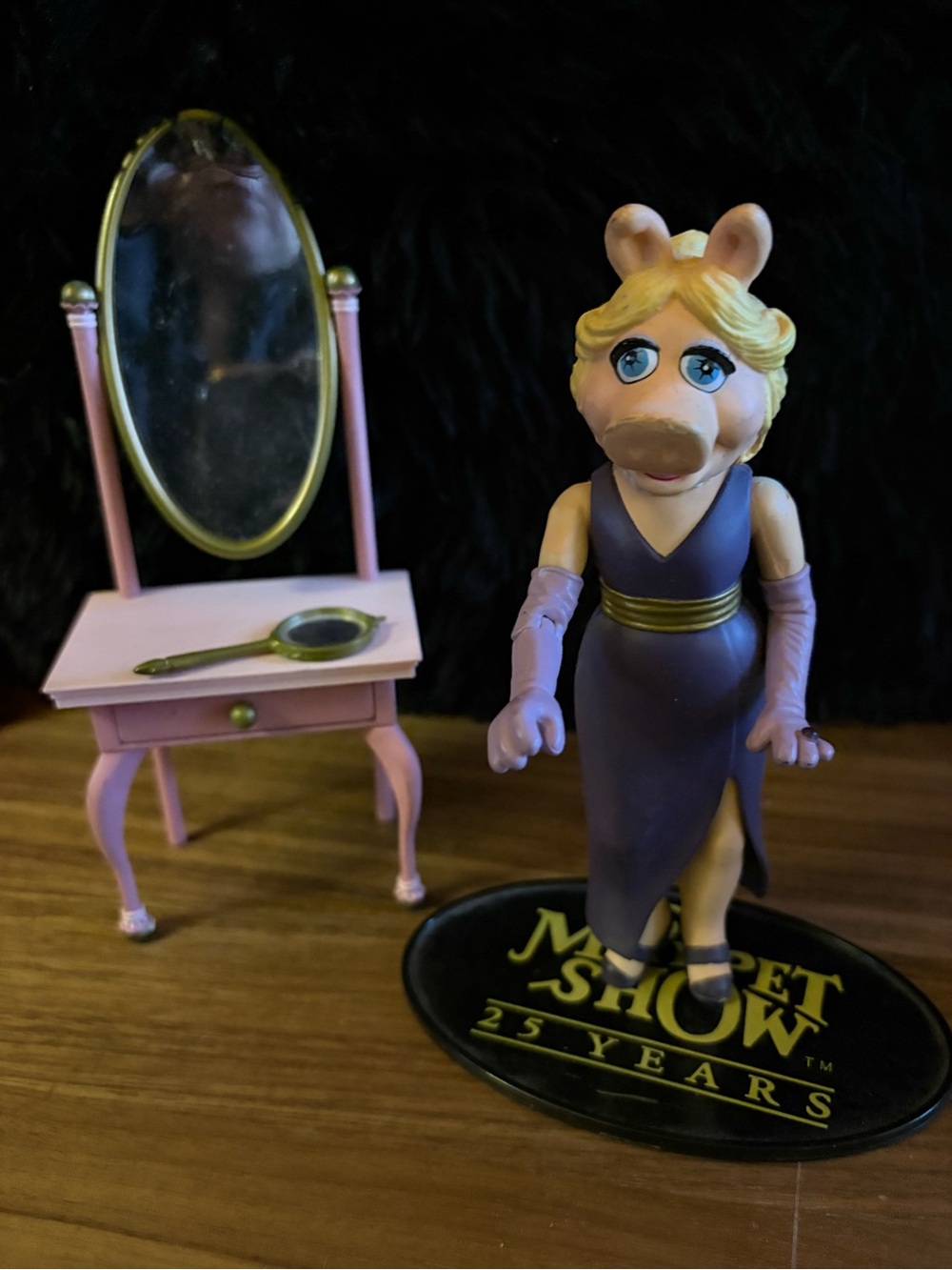 Miss Piggy action figure complete retro muppets